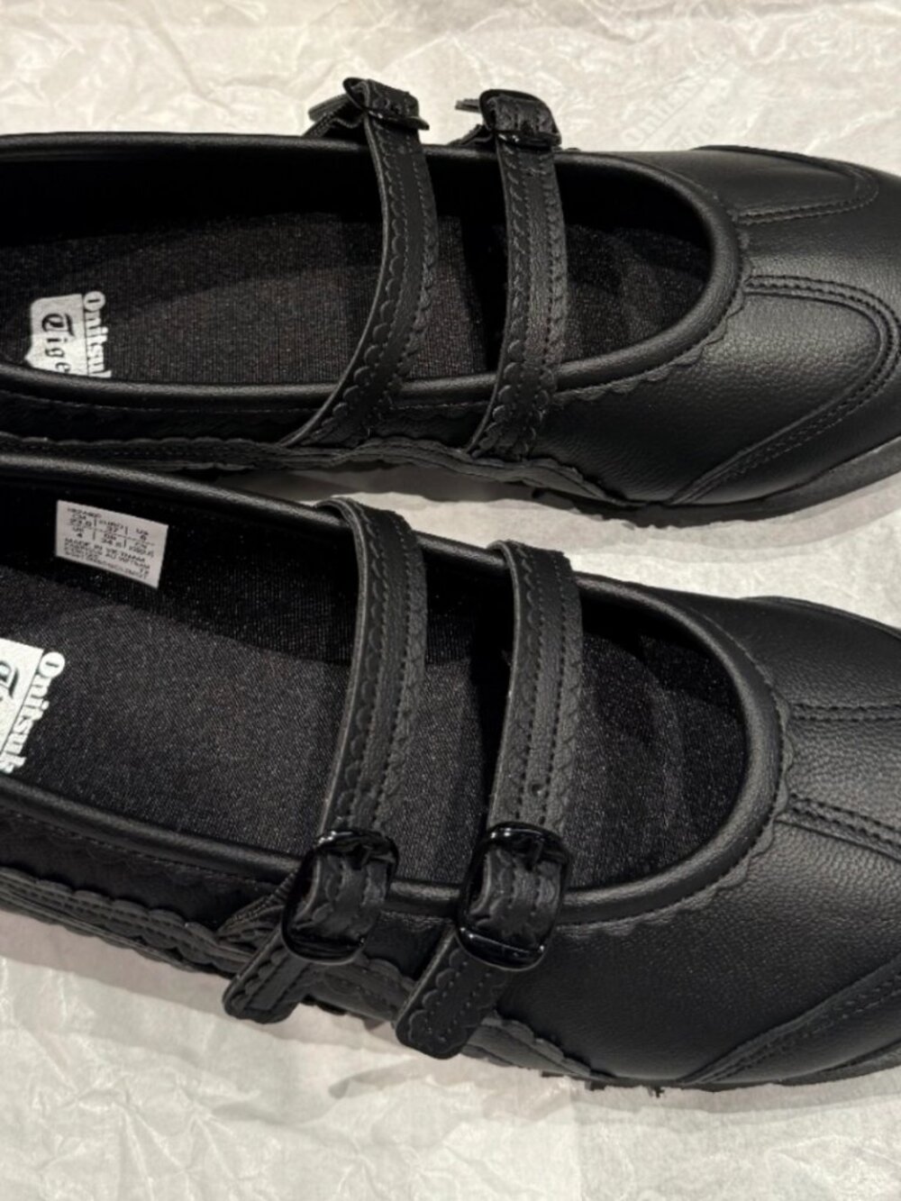 Onitsuka Tiger MEXICO 66 TGRS Mary Jane – Black, New w/o Box - Picture 2 of 6